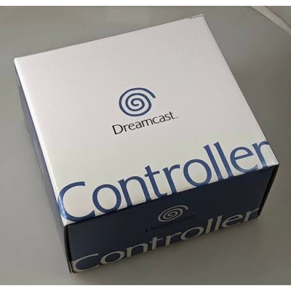 DREAMCAST Controller + VMU + Sega Dreamcast 4X Memory Card - LIETOTS (kastē, pilns kompl.)