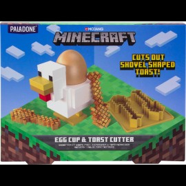 Paladone Minecraft Chicken Egg Cup and Toast Cutter 