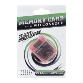 Memory 256 MB for GameCube and Wii