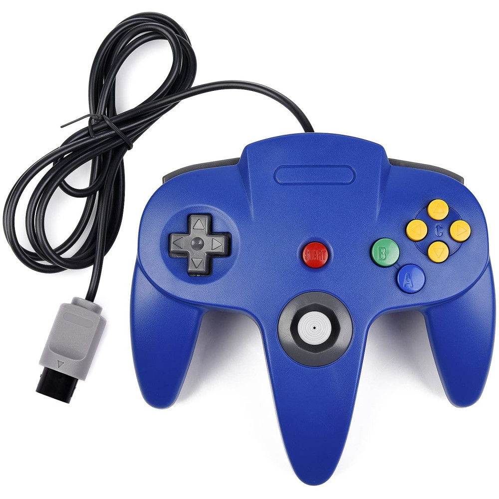 N64 Wired Controller Blue