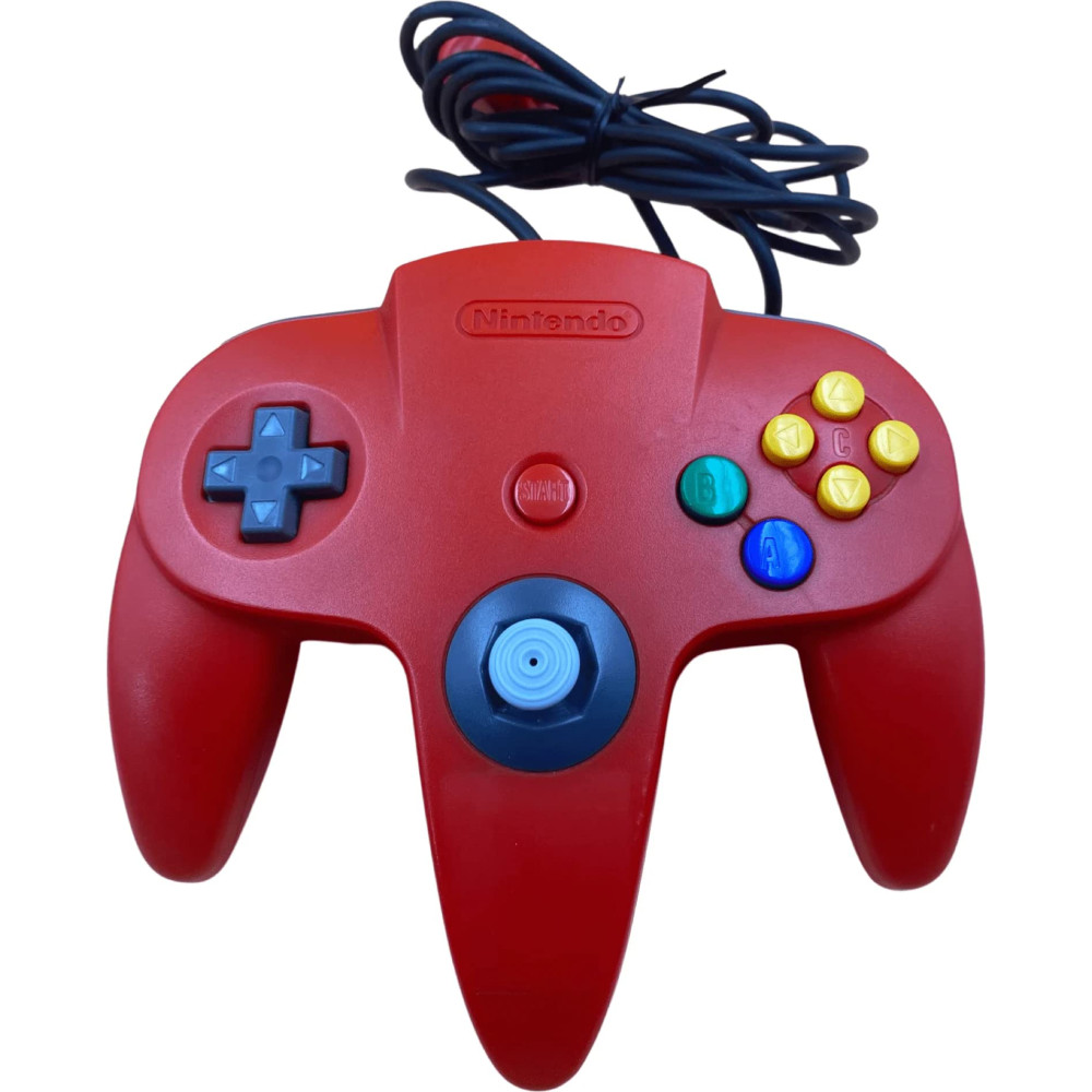 N64 Wired Original Controller Red