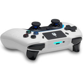 Spartan Gear - Aspis 4 Wired & Wireless Controller (Compatible with PC [wired] and Playstation 4 [wireless]) (colour:White)