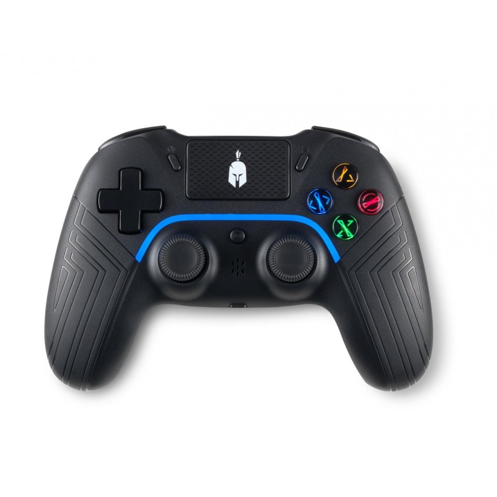 Spartan Gear - Aspis 4 Wired & Wireless Controller (PC [wired] and PS4 [wireless]) (Black)