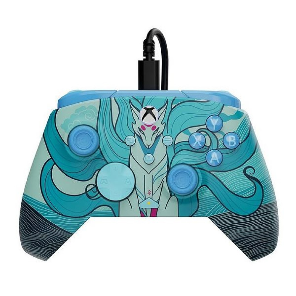 Turtle Beach: Rematch Advanced - Wired Controller [For XBOX, PC] (Color: Blue Kitsune Everglow)