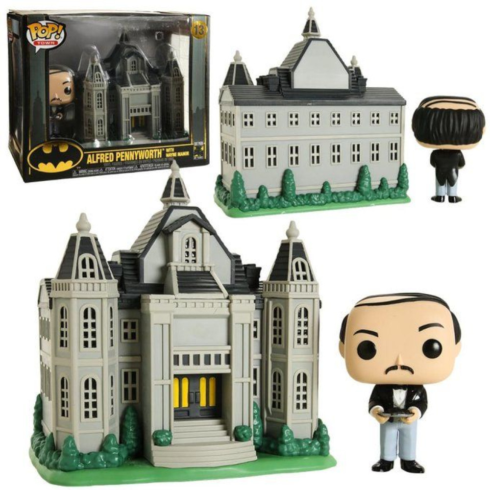 Funko POP! Town Batman 80Years - Alfred Pennyworth with Wayne Manor #13 Vinyl Figures