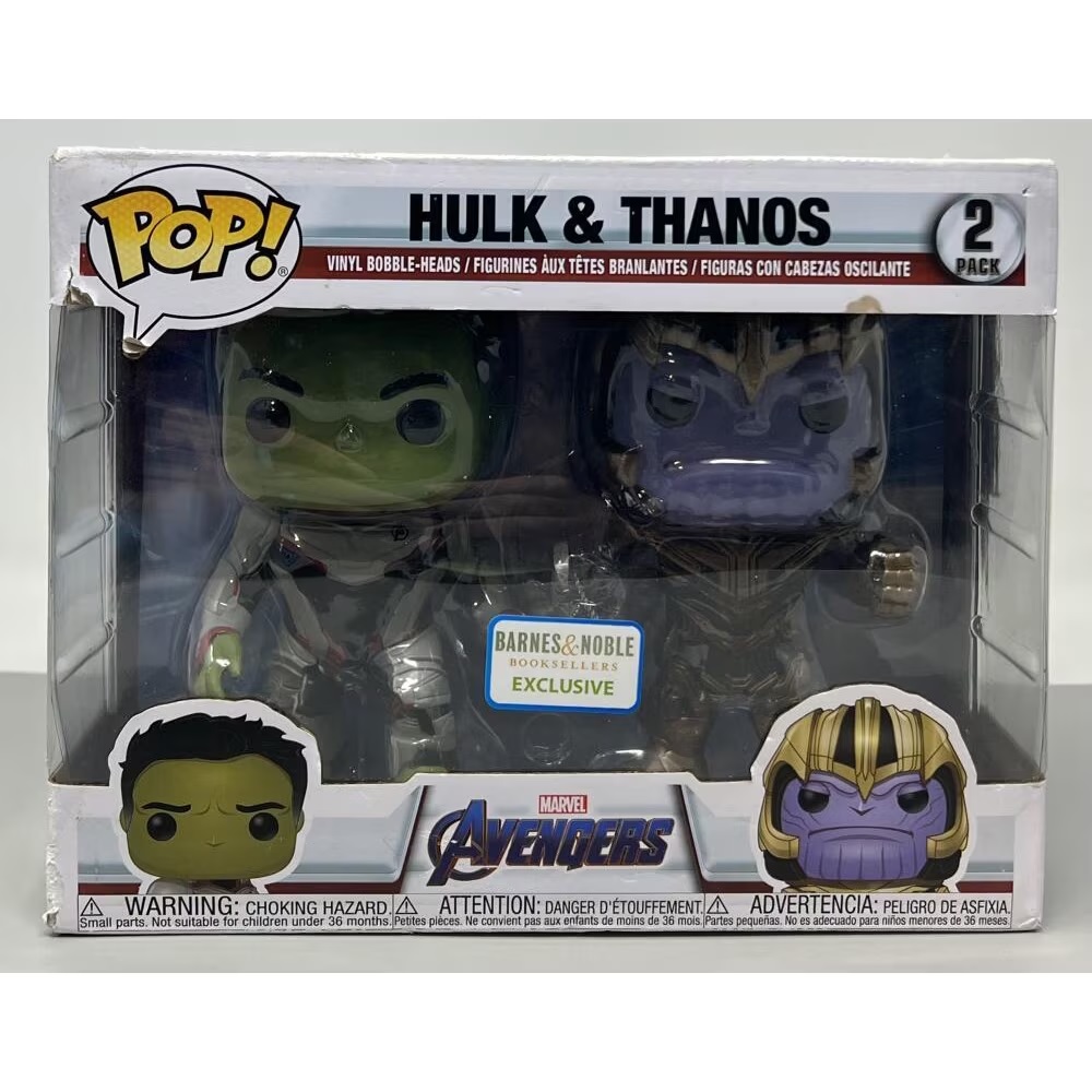 Funko POP! 2-Pack: Hulk & Thanos