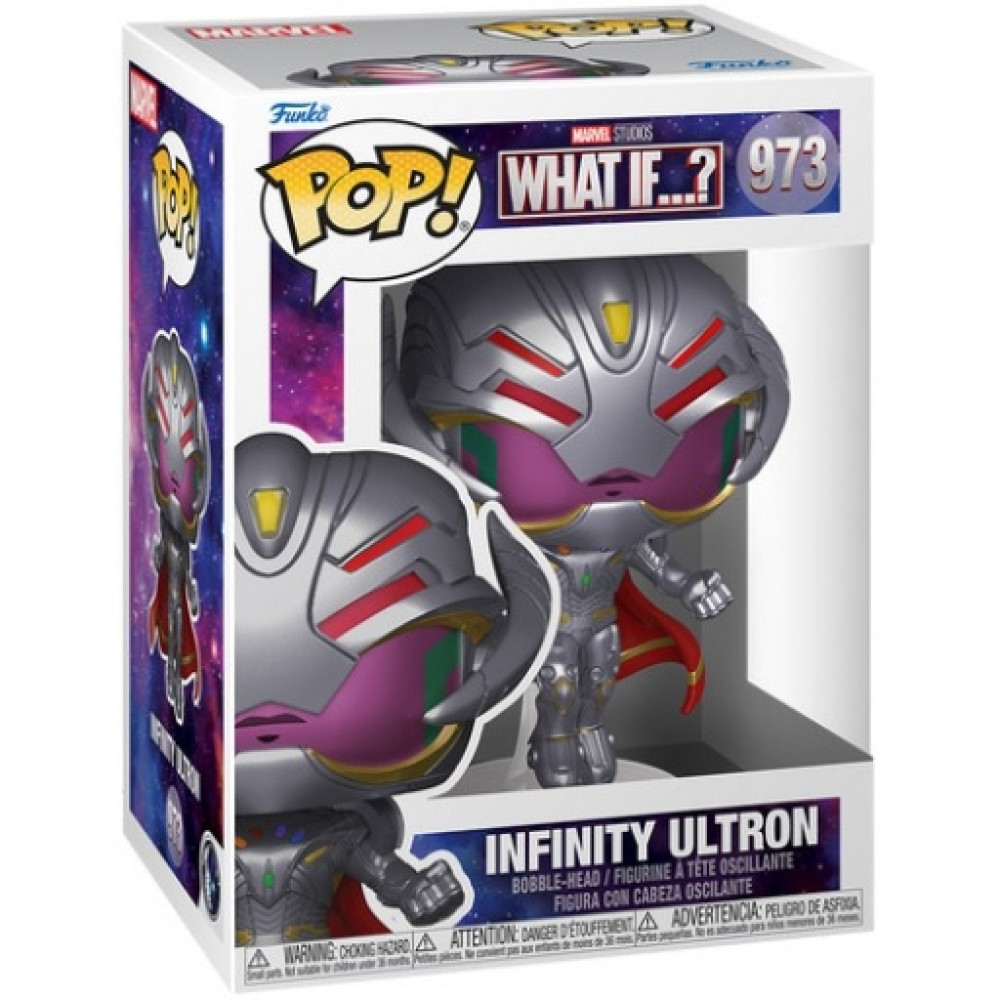 Funko POP! Marvel: What If...? - Infinity Ultron #973 Bobble-Head Vinyl Figure