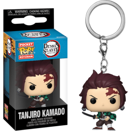 Funko Pocket Pop!: Demon Slayer: Kimetsu no Yaiba - Tanjiro Kamado Vinyl Figure Keychain