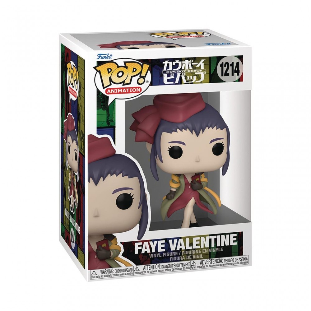 Funko Pop! Animation: Cowboy Bebop S3 - Faye Valentine #1214 Vinyl Figure
