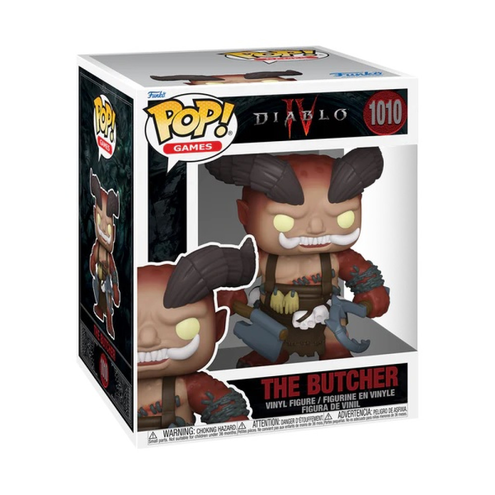 Funko Pop! Games: Diablo 4 - The Butcher (Super) #1010 Vinyl Figure 6"