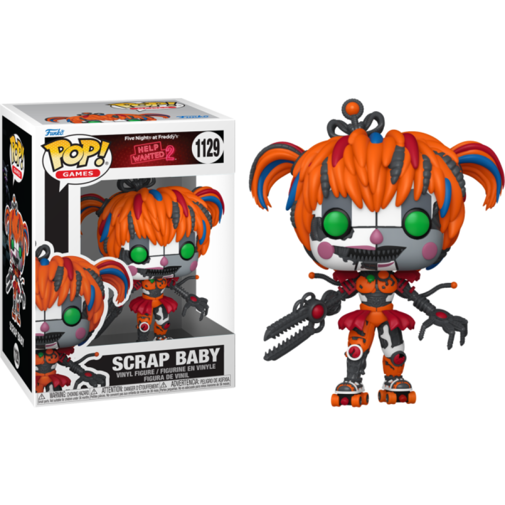 Funko Pop! Games: Five Nights At Freddy's Help Wanted 2 - Scrap Baby #1129 Vinyl Figure