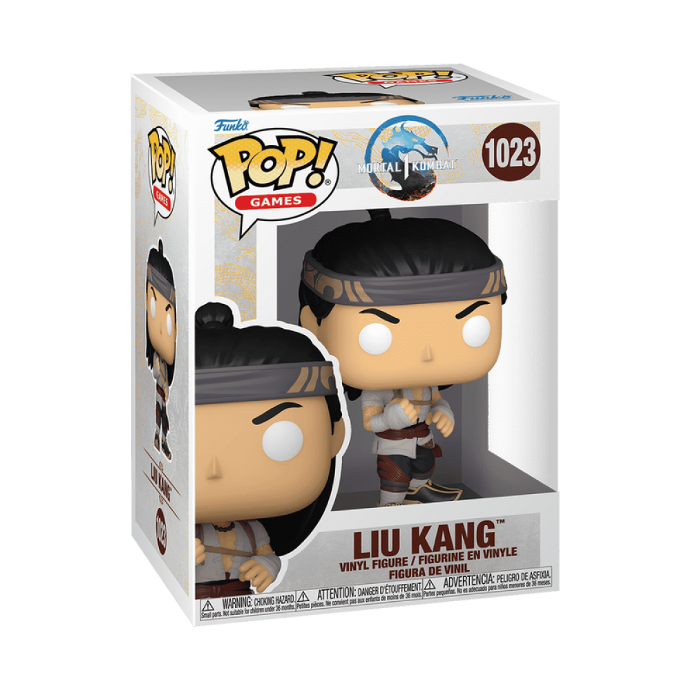 Funko Pop! Games: Mortal Kombat - Liu Kang (God of Fire) #1023 Vinyl Figure