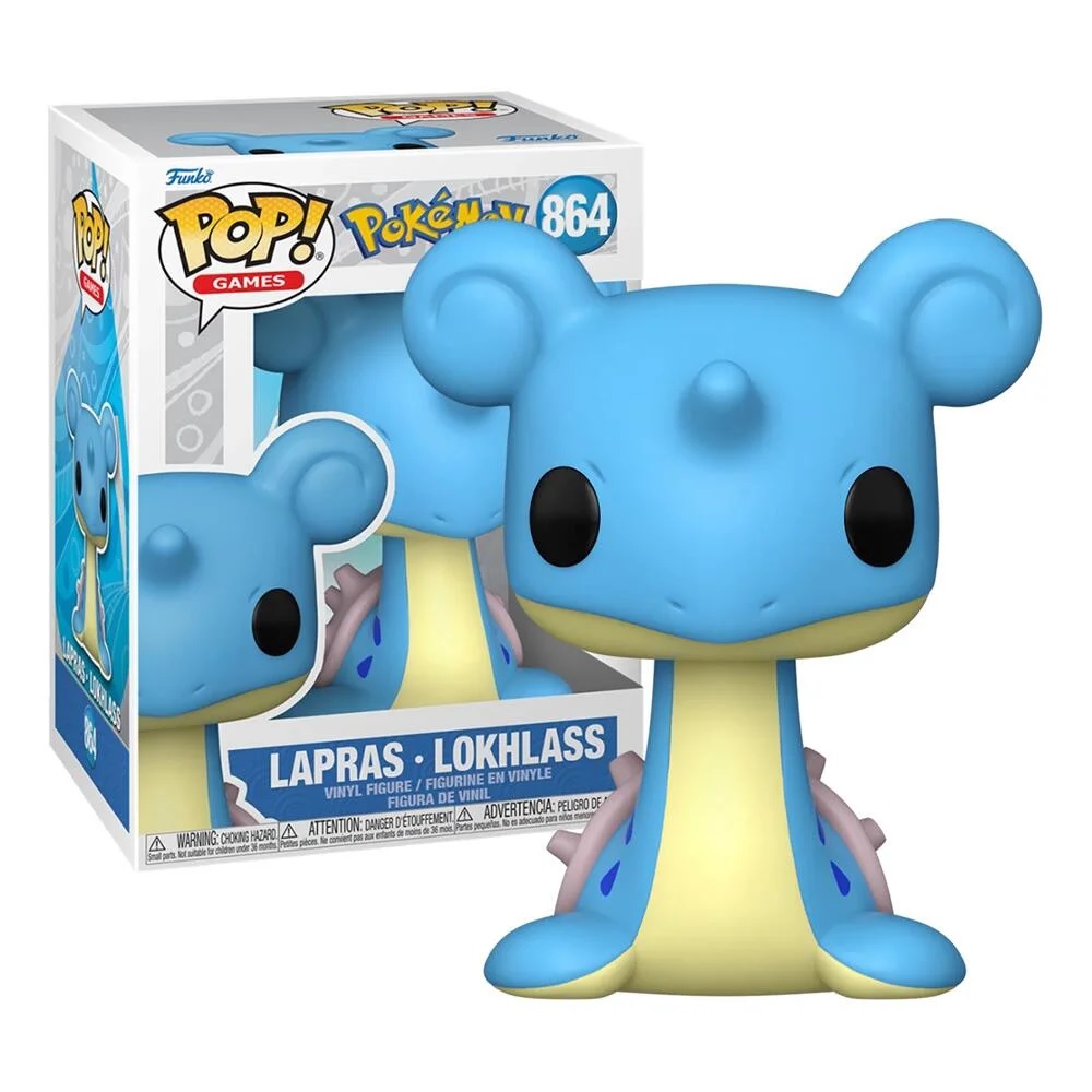 Funko Pop! Games: Pokemon - Lapras - Lokhlass #864 Vinyl Figure