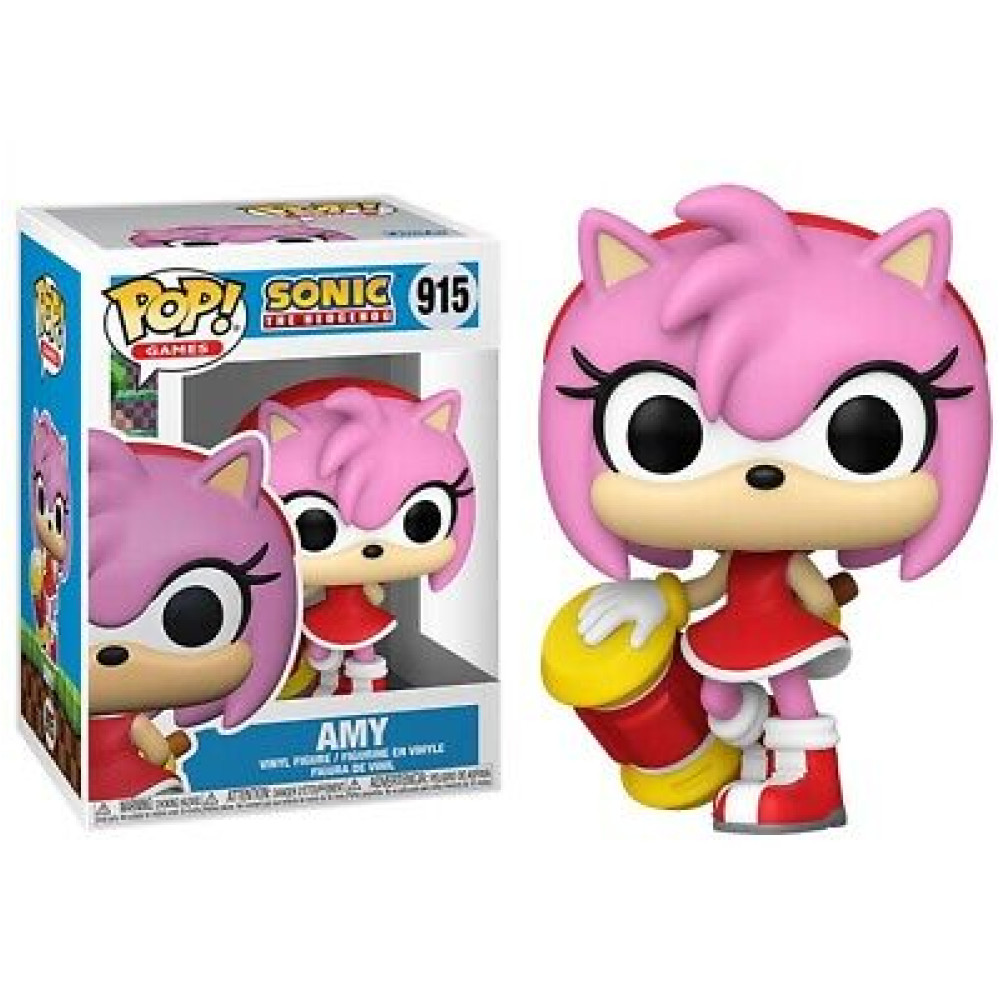 Funko Pop! Games: Sonic The Hedgehog - Amy Rose #915 Vinyl Figure