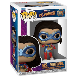 Funko Pop! Marvel: Ms. Marvel - Ms. Marvel #1077 Bobble-Head Vinyl Figure