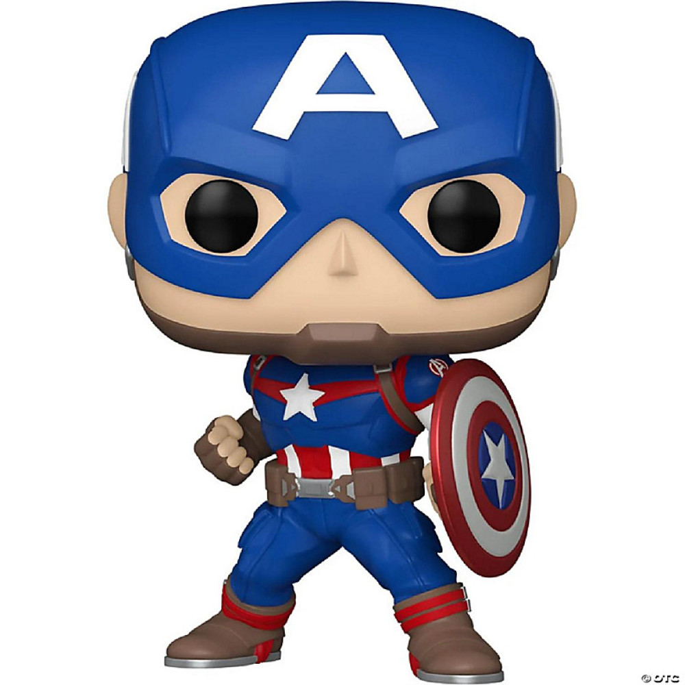 Funko Pop! Marvel: New Classics - Captain America #1419 Bobble-Head Vinyl Figure