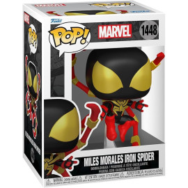 Funko Pop! Marvel: Spider-Man - Miles Morales Iron Spider #1448 Bobble-Head Vinyl Figure
