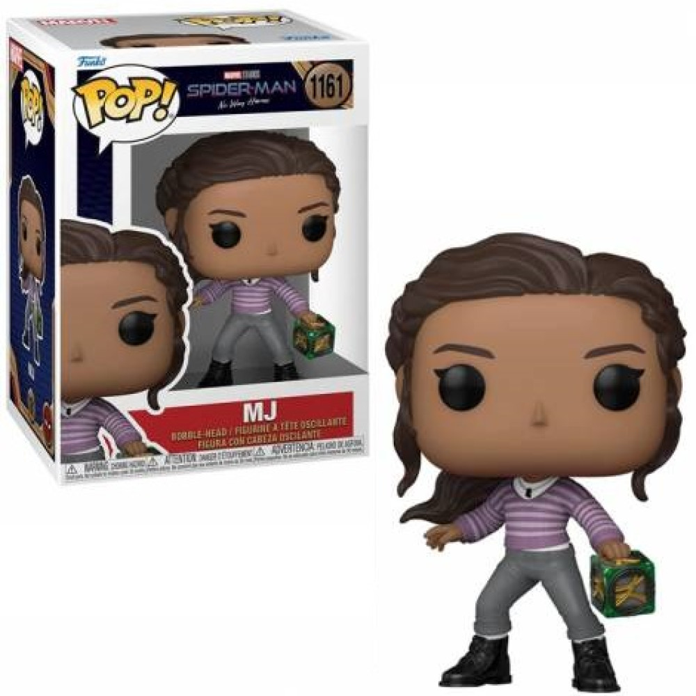Funko Pop! Marvel: Spider-Man No Way Home S3 - MJ (with Box) #1161 Bobble-Head Vinyl Figure