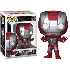 Funko Pop! Marvel: The Infinity Saga - Iron Man (Mark 5) #1474 Bobble-Head Vinyl Figure