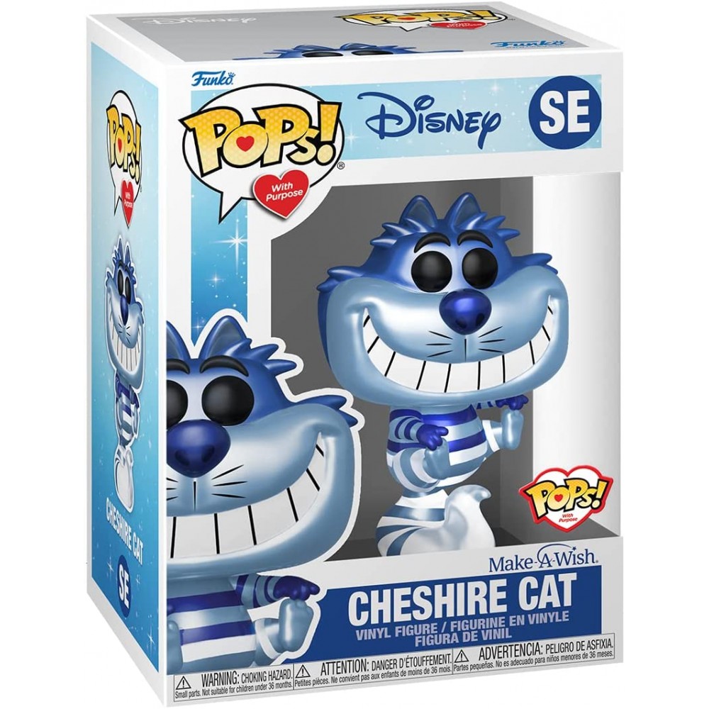 Funko Pops! with Purpose: Disney Make A Wish - Cheshire Cat (Metallic) SE Vinyl Figure