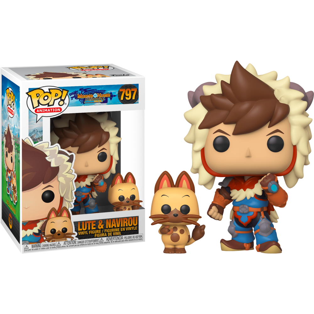 POP! Games: Monster Hunter - Lute & Navirou #797