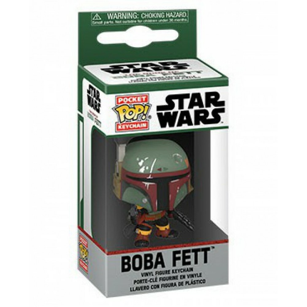 Funko Pop! Star Wars: The Book of Boba Fett - Boba Fett Vinyl Figure Keychain