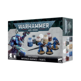 Space Marines: Infernus Marines + Paints Set