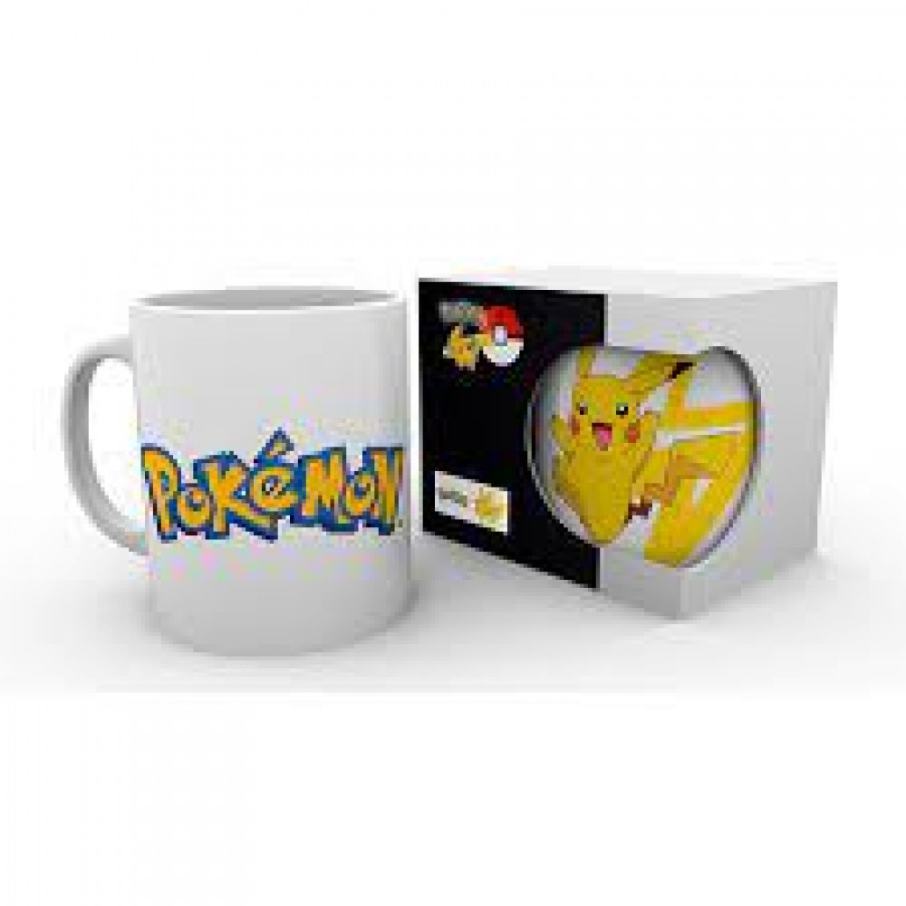 Abysse Nintendo: Pokemon - Pokemon Logo Pikachu Mug