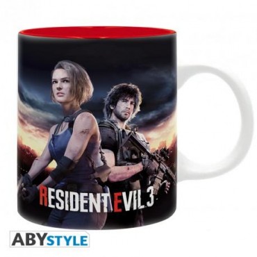 Abysse Resident Evil 3 - Jill Valentine & Carlos Oliveira 320ml Mug 