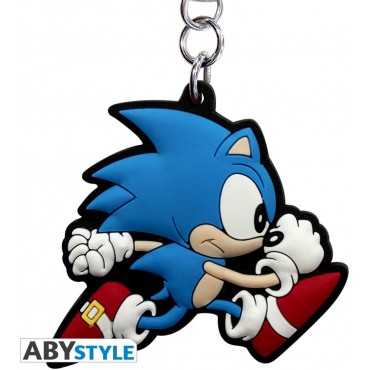 Abysse Sonic - Sonic Run PVC Keychain