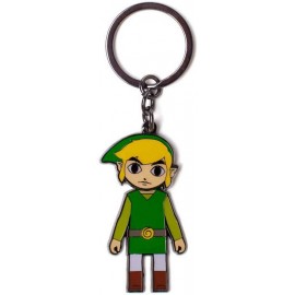 Difuzed Zelda - Link With Moveable Head Metal Keychain