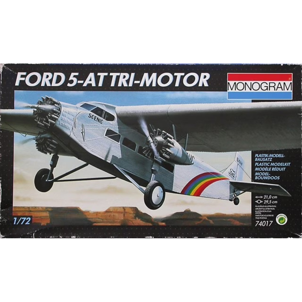 Monogram Ford 5-AT Tri-Motor 1/72