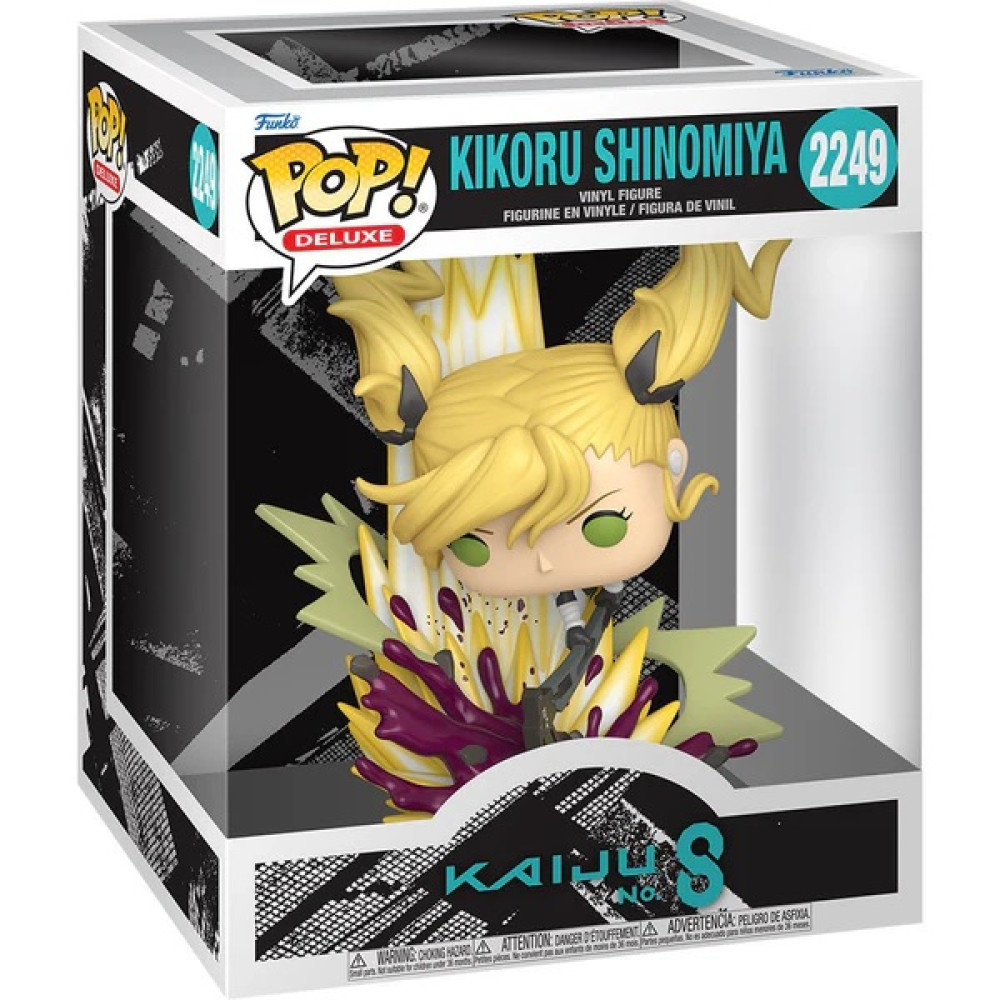 Funko Pop! Deluxe: Kaiju No. 8 - Kikoru Shinomiya (Axe Slam) #2249 Vinyl Figure