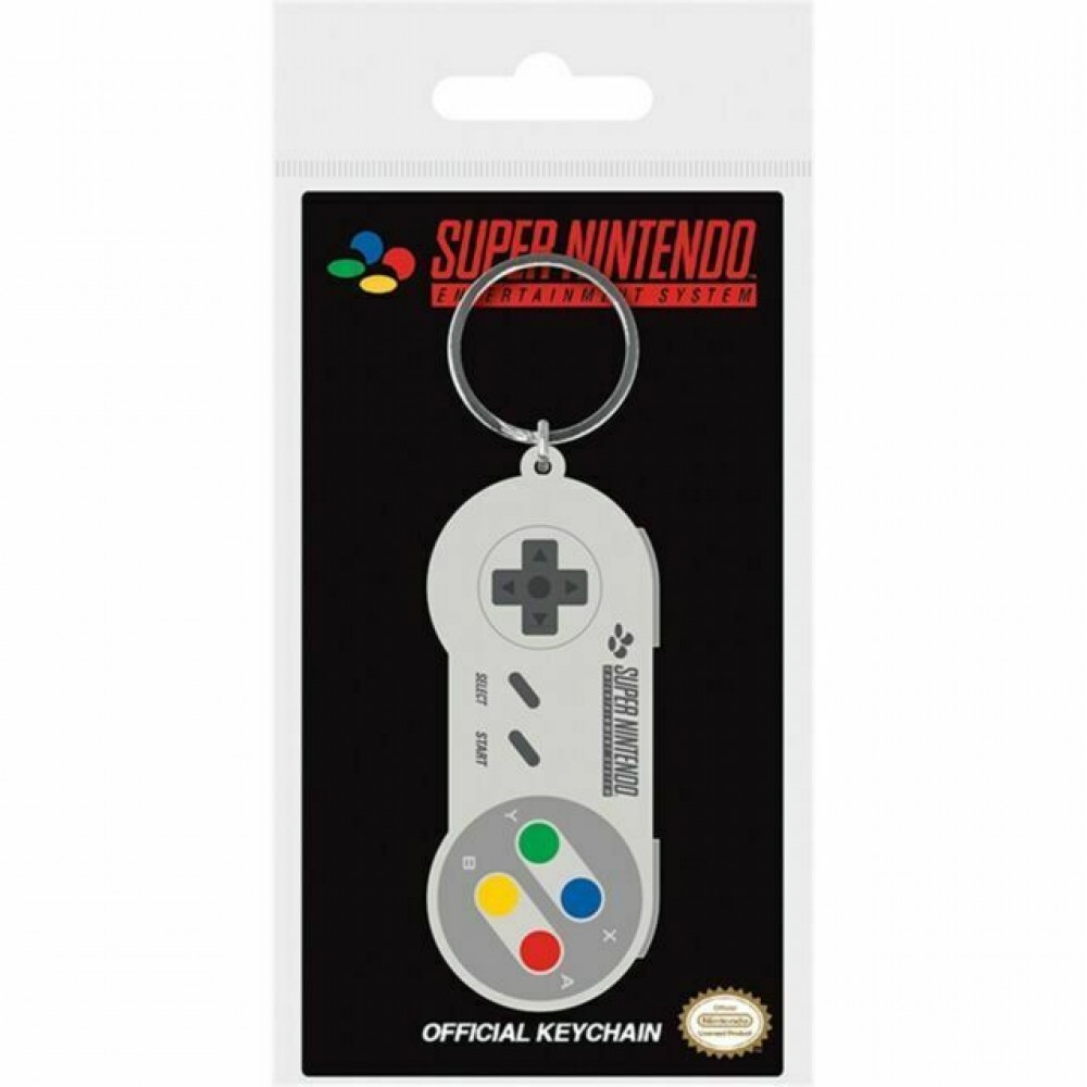 Nintendo - Nintendo (SNES Controller) Rubber Keychain