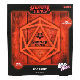 Paladone: Stranger Things 5 - D20 Wall Mountable LED Neon Light