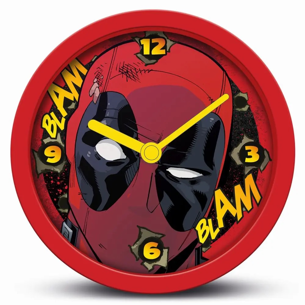 Pyramid Deadpool - Blam Blam Desk Clock with Alarm