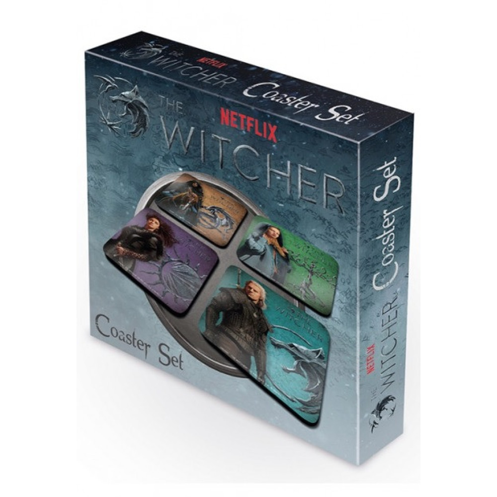 Pyramid The Witcher - Legendary Coaster Sets