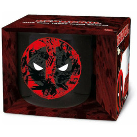 Stor Deadpool Ceramic Breakfast Mug in Gift Box (400ml)