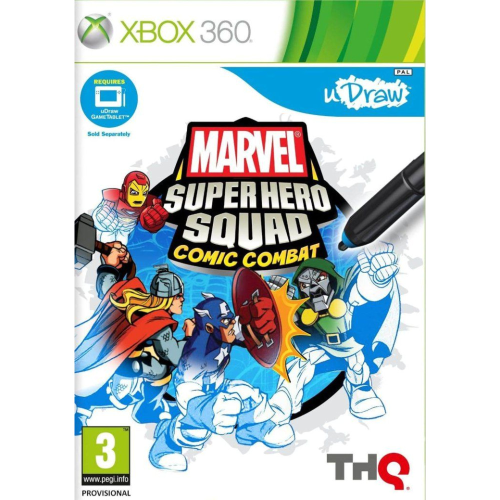 XBOX 360 U DRAW MARVEL SUPER HERO LIETOTA