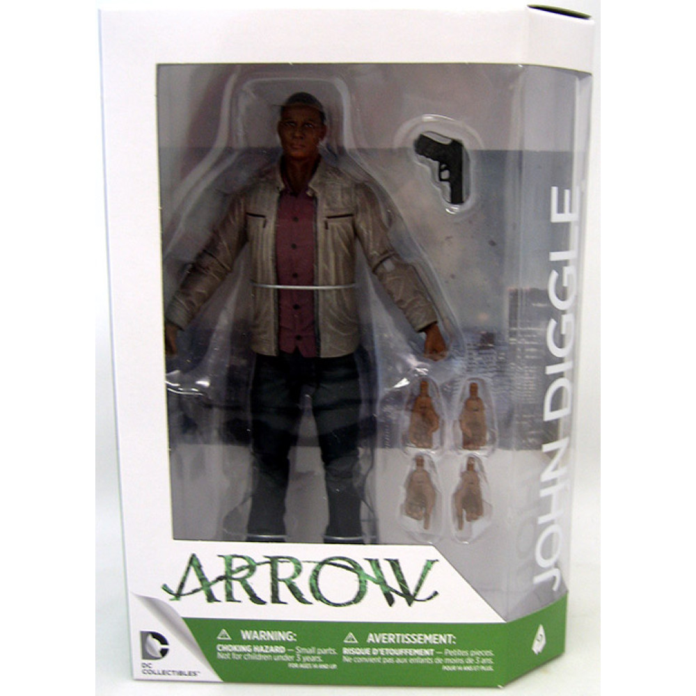 DC COLLECTIBLES ARROW JOHN DIGGLE FIGURE 15CM