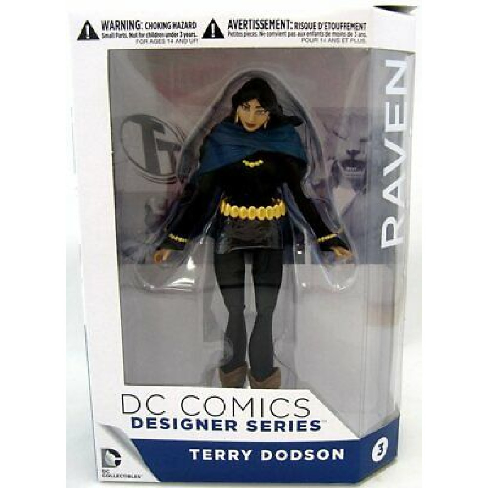 DC COLLECTIBLES RAVEN TERRY DODSON FIGURE 15CM