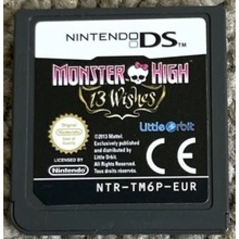 DS Monster High: 13 Wishes - LIETOTA
