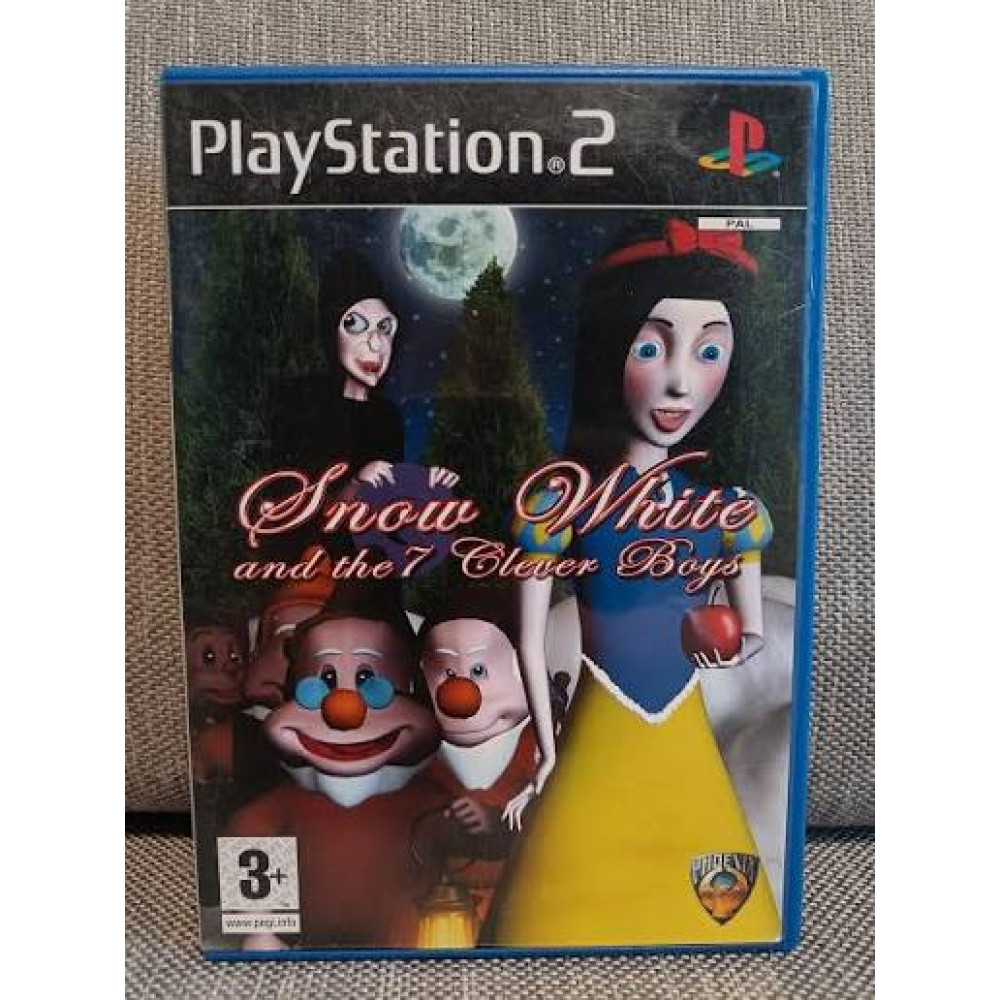 PS2 Snow White and the 7 Clever Boys (ļoti reta spēle)