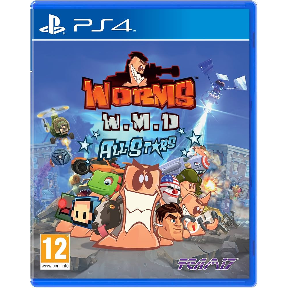 PS4 Worms W.M.D. All Stars - LIETOTS