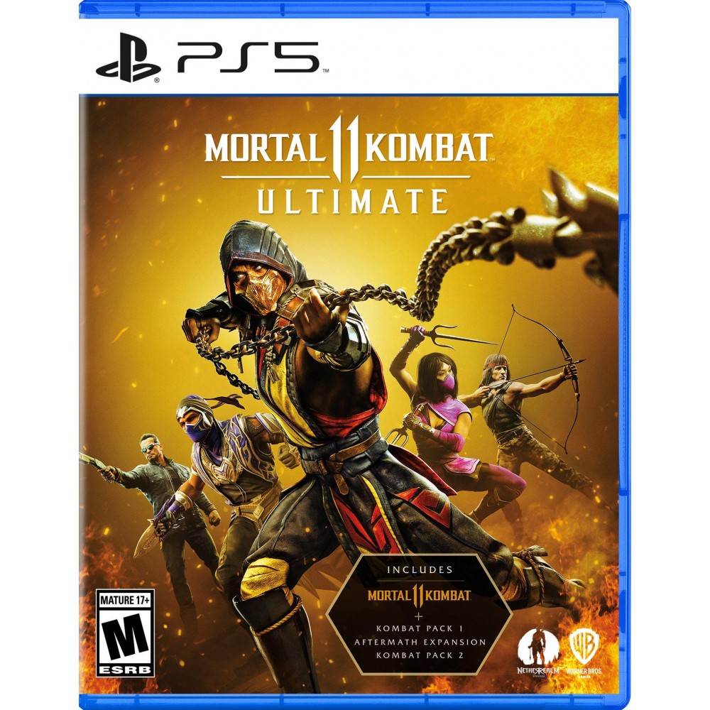 PS5 Mortal Kombat 11 - Ultimate Edition (Includes Kombat Pack 1 & 2 + Aftermath Expansion)