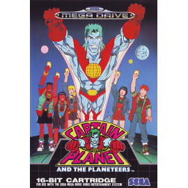 SEGA MEGA DRIVE Captain Planet and the Planeteers (JPN Region)