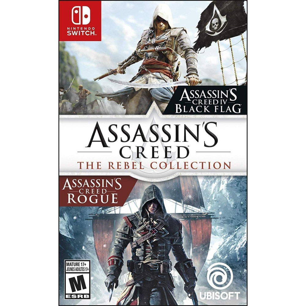 SWITCH Assassin's Creed: The Rebel Collection (Black Flag + Rogue)
