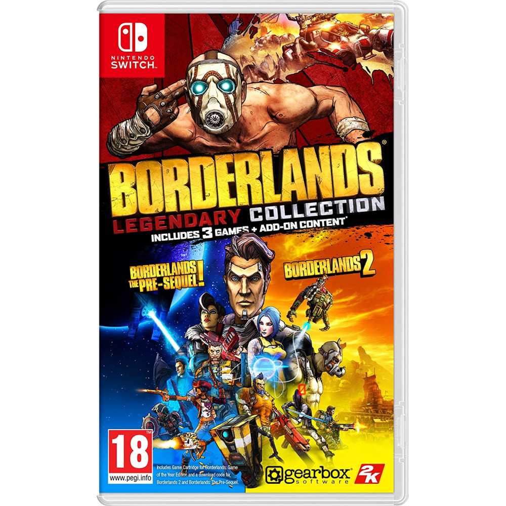 SWITCH The Borderlands Legendary Collection (Code in a Box)
