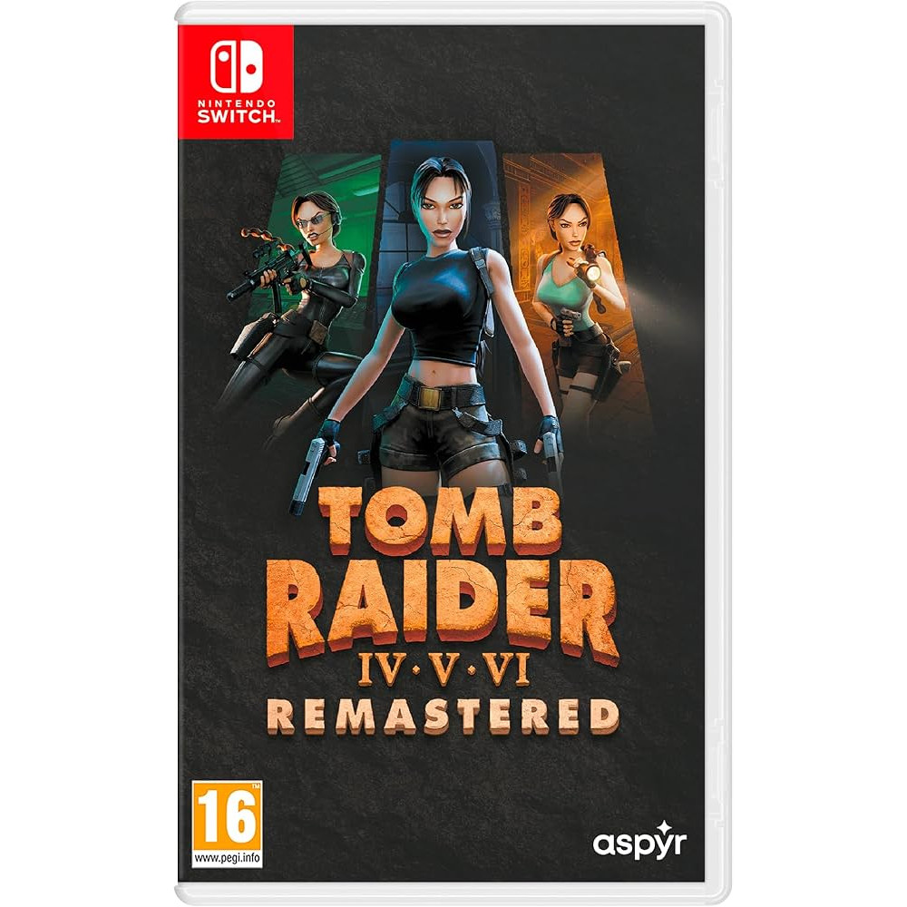 SWITCH Tomb Raider IV-VI Remastered Starring Lara Croft