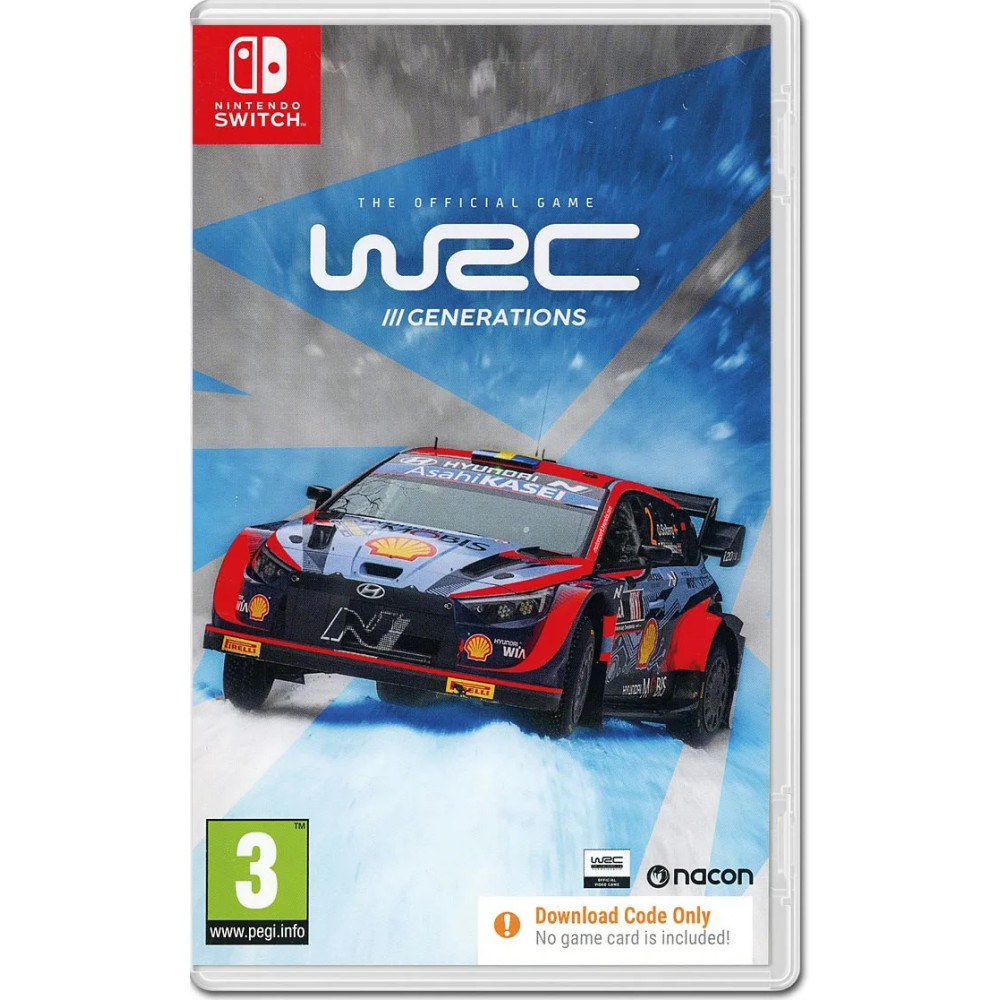 SWITCH WRC Generations (Code in a Box)